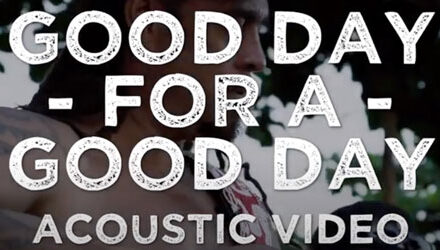 Michael Franti has an acoustic Good Day