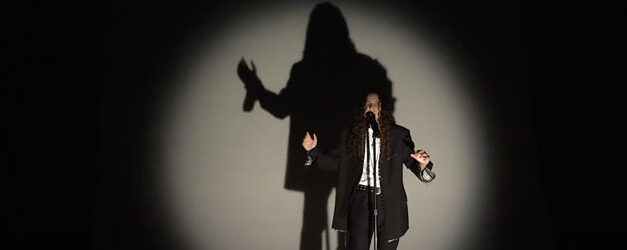 070 Shake stands in the shadows for Fallon