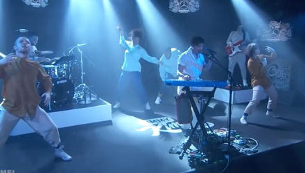 Tune-Yards give Jimmy Kimmel’s audience a Heart Attack