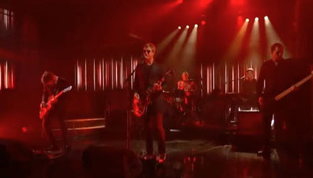 The Late Show hosts Interpol