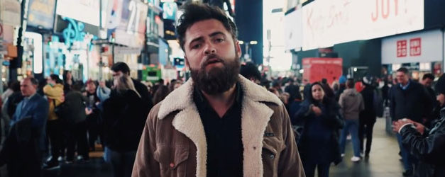 Passenger hits Times Square for his Survivors video
