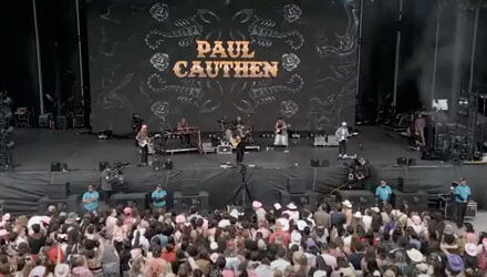 Paul Cauthen plays Angels & Heathens live