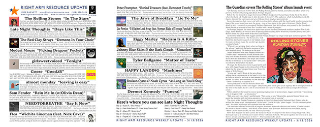 Click here to read the latest Right Arm Resource newsletter